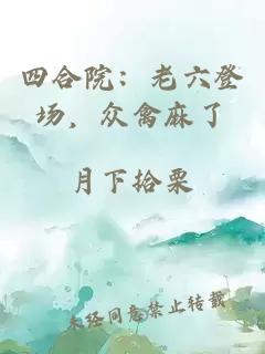 四合院：老六登场，众禽麻了