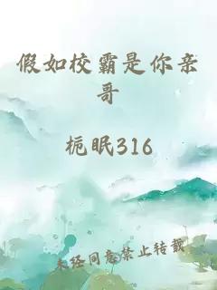 假如校霸是你亲哥