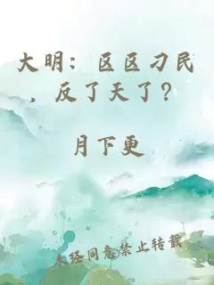 大明：区区刁民，反了天了？