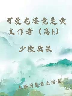 可爱老婆竟是黄文作者（高h）