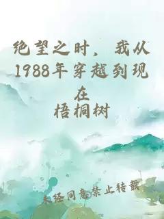 绝望之时，我从1988年穿越到现在